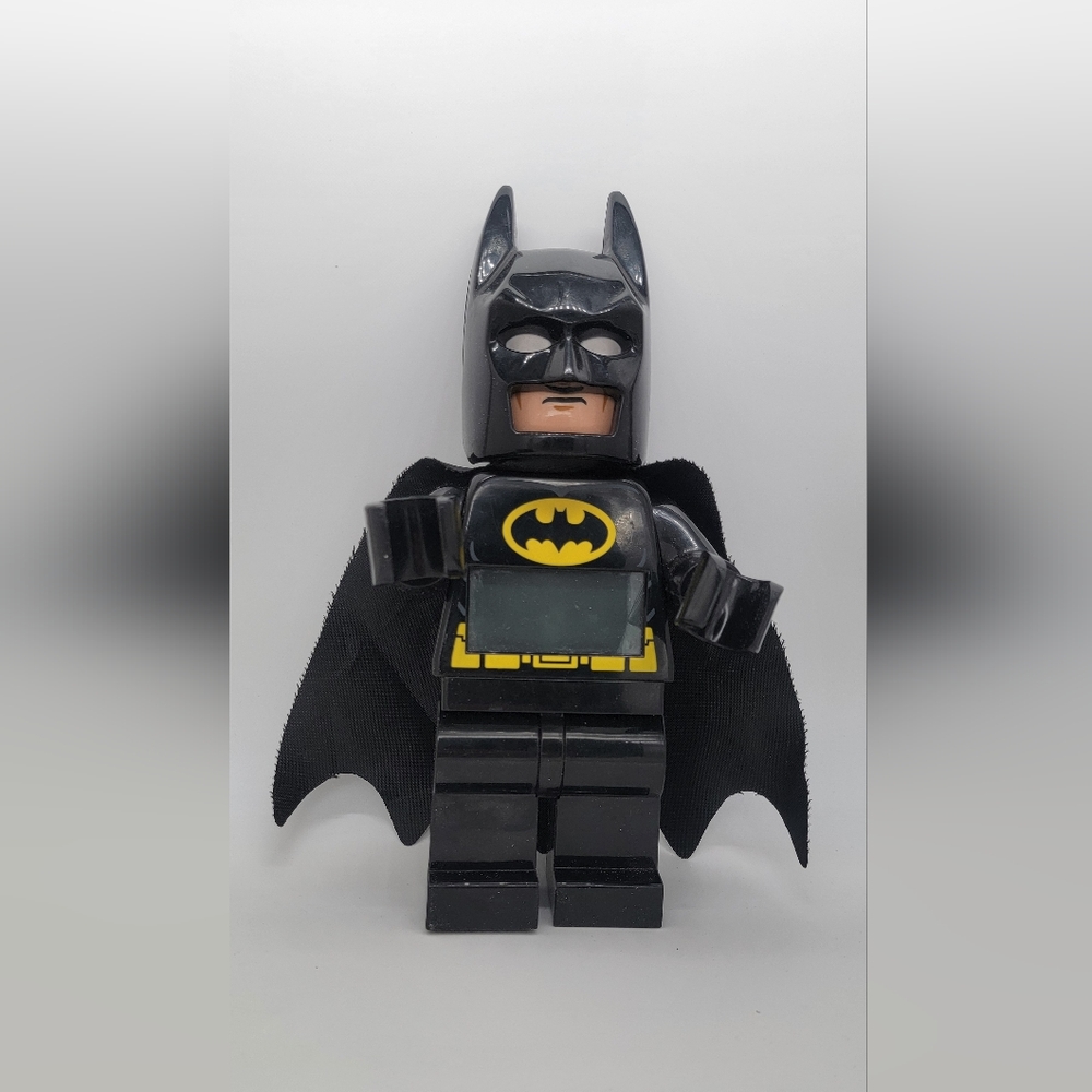 Batman Action Figure Toy Lego Alarm Clock
